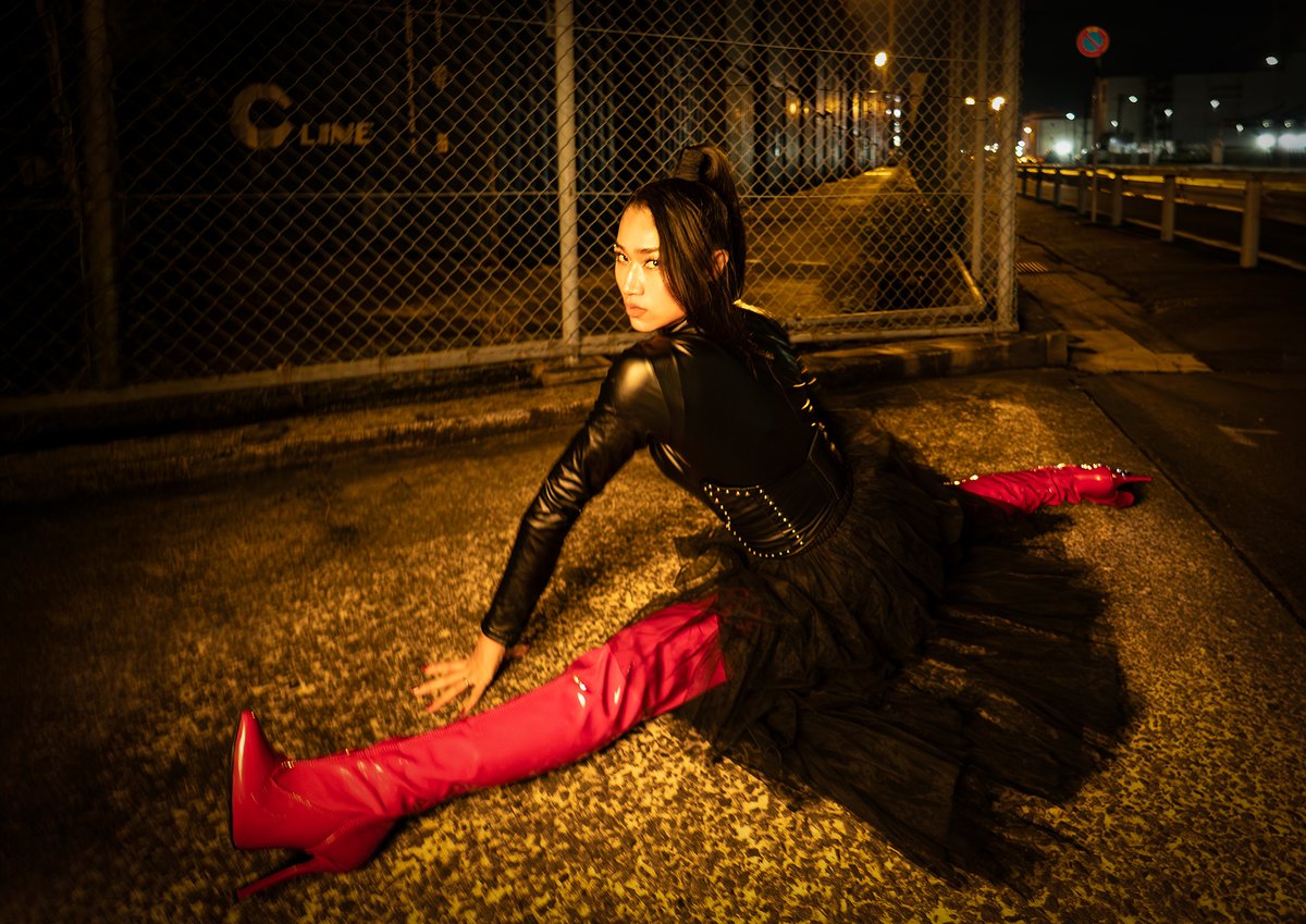 PBabachan's tweet photo. "Wander in night street "　③④
#Rin　さん　@kleen_vivishri
#レモンフォト https://t.co/4fHUpAQMTD