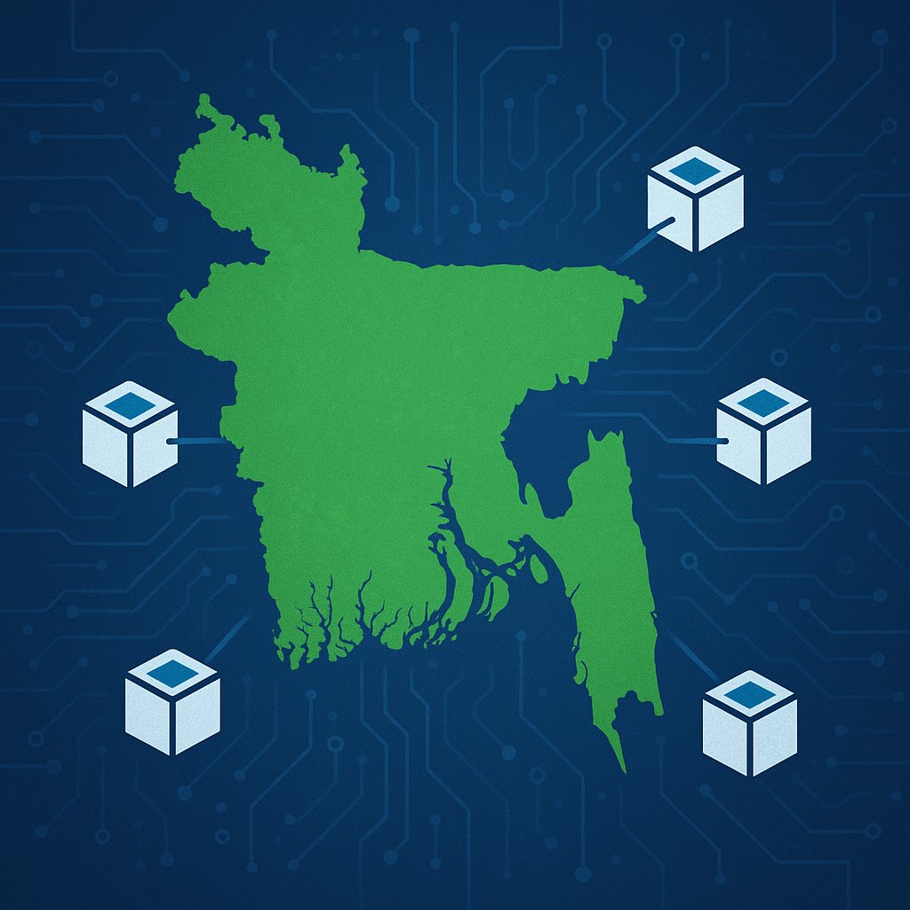 Block24byte's tweet image. Blockchain can transform Bangladesh’s economy, governance, and industries. It’s not just crypto it’s transparency, security, and the future of innovation.

Those who learn today will lead tomorrow. Don’t fear it  understand it.

#BlockchainBangladesh #Web3 #Innovation