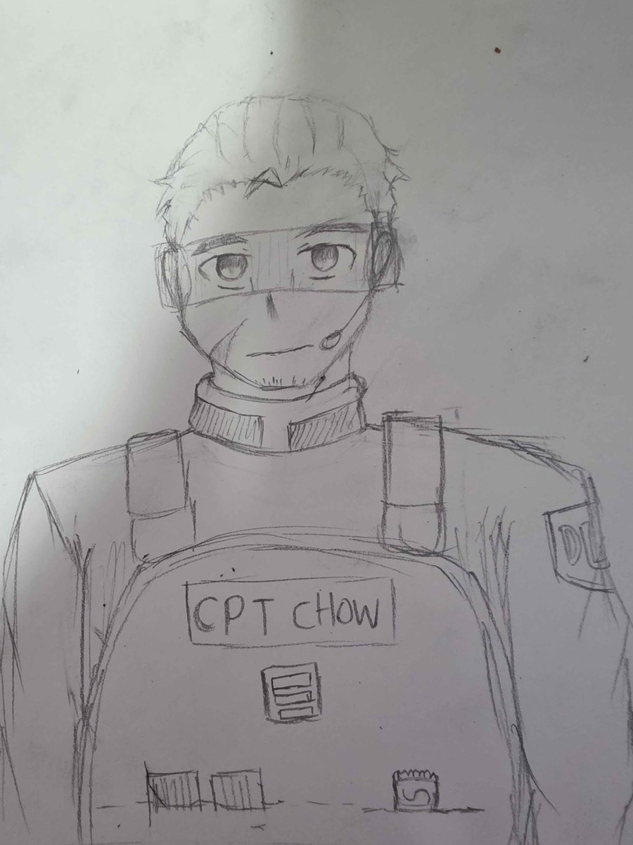 EmBR_Nii's tweet photo. OC: CPT. Chow

Reference(s): Picture of my friend JeJ  

I DO NOT OWN THE REFERENCE ON THE RIGHT https://t.co/DSrBwPMSoF