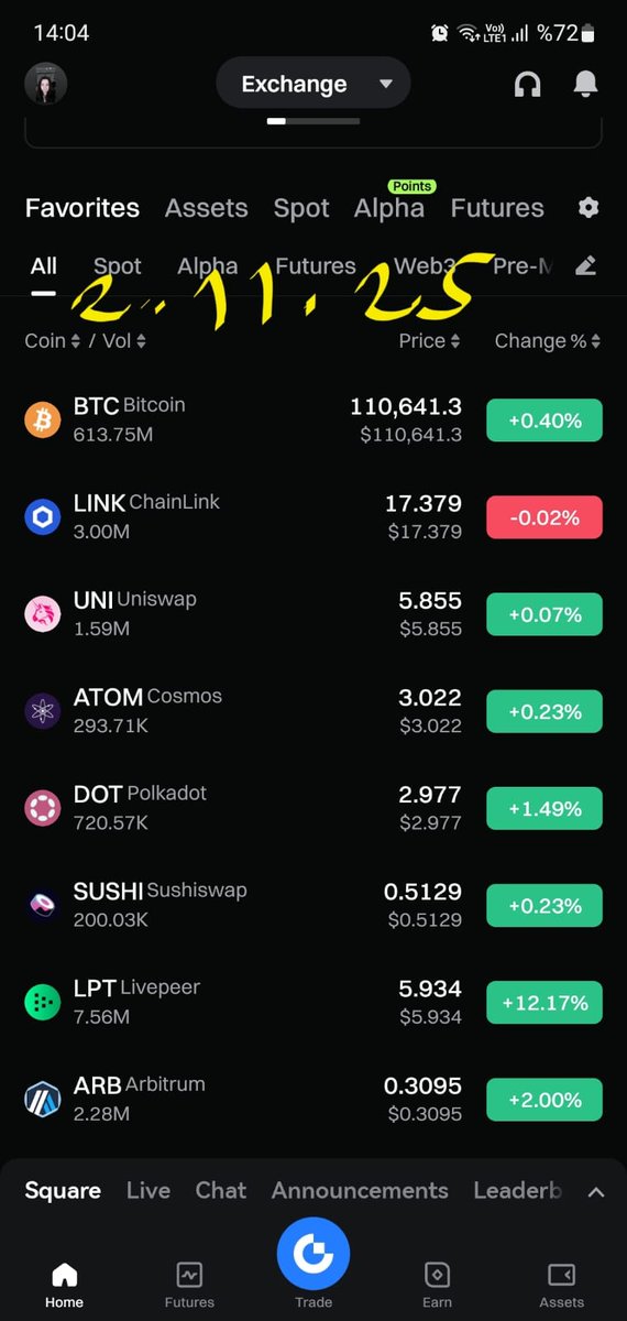hb_ustun's tweet image. #Link'i 54 Dolardan 17 dolara düşürenler utansın. 100 dolar olana kadar sabırla bekleyeceğim.
2.11.2026
#GPCX #btc #eth #Sol #Avax #Aster #doge #trump OÇ #cz OE