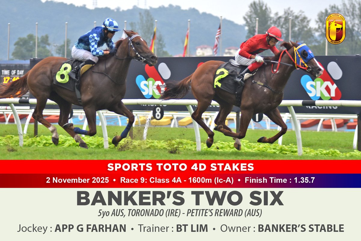 Selangor Turf Club (@selangortc) on Twitter photo 