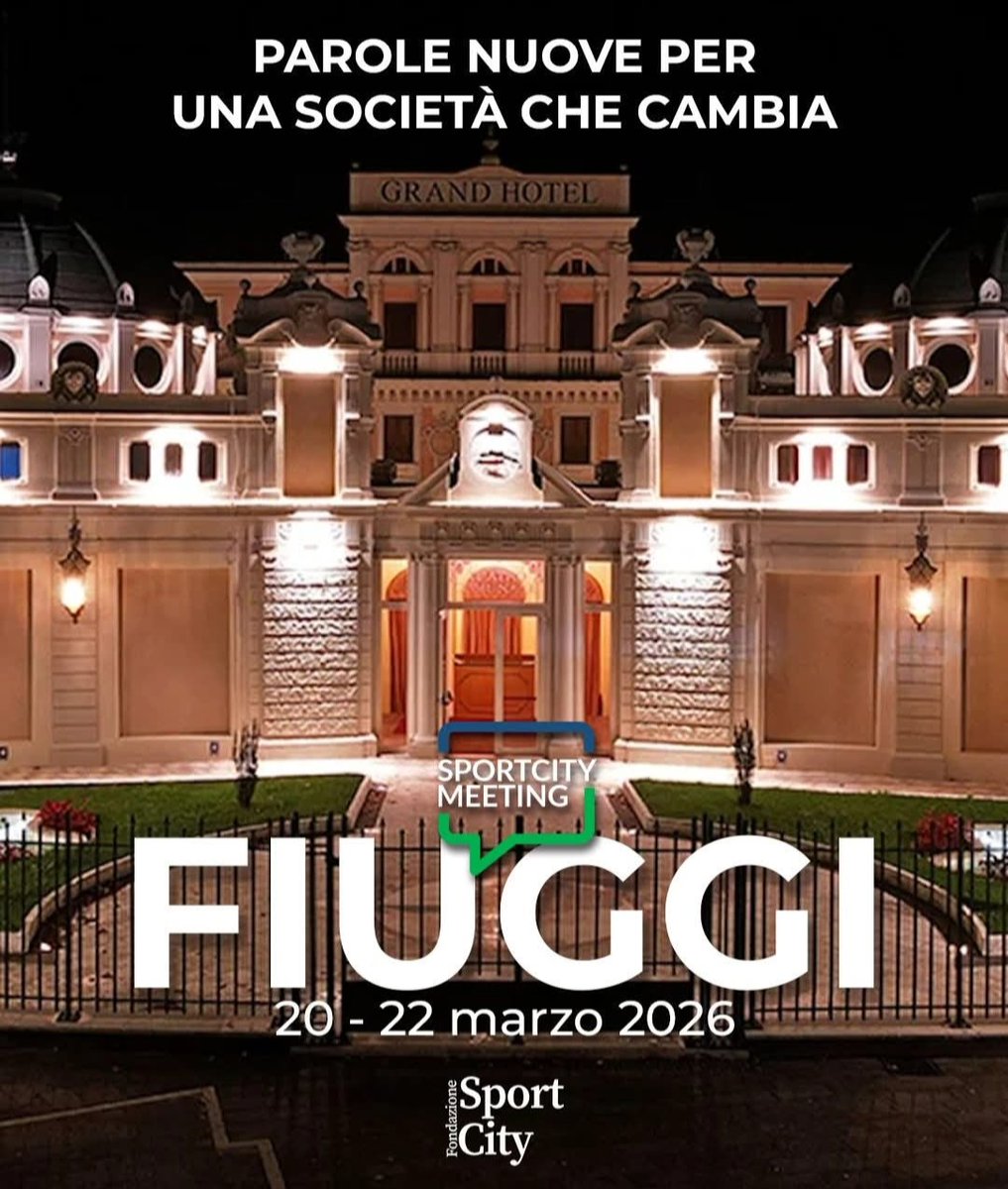 #savethedate #SportcityMeeting #Fiuggi