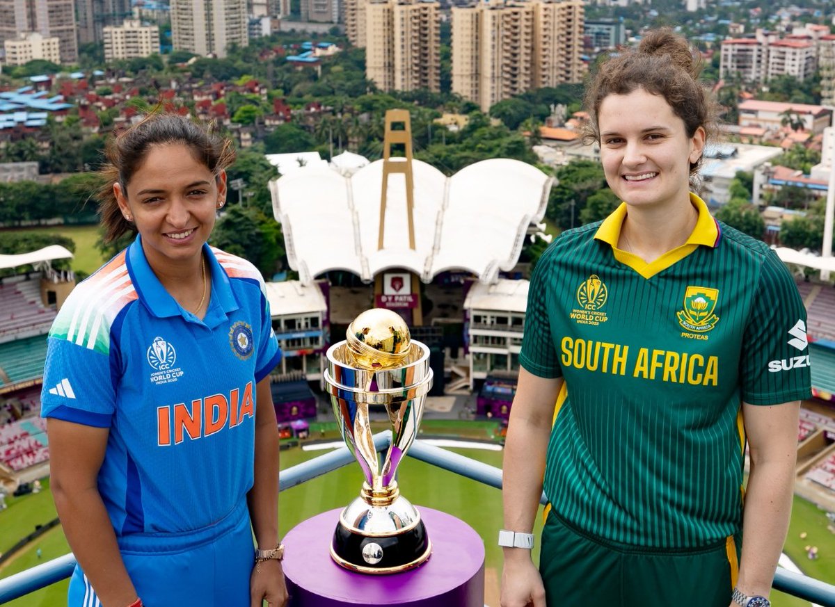 महिला क्रिकेट विश्व कप का आज फाइनल मुकाबला भारत और दक्षिण अफ्रीका के बीच खेला जाएगा!

दक्षिण अफ्रीका महिला टीम ने टॉस जीतकर पहले गेंदबाजी करने का फैसला लिया है!

क्या लगता है भारतीय टीम खिताब जीतने में सफल रहेगी!

#INDvsAUS 
#INDWvsSAW