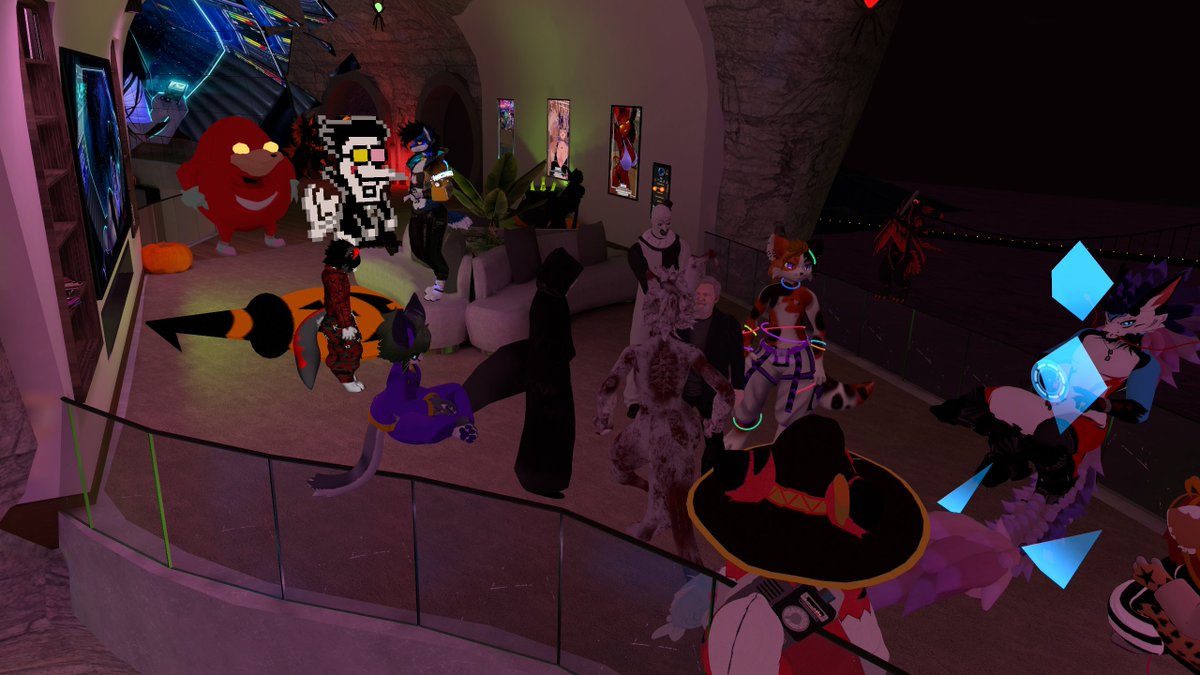 B_FurryBrasil's tweet photo. Muito obrigado a todos os membros que compareceram ao nosso Desfile do Avatar Mais FeioHalloween!
A presença de cada um de vocês tornou o evento ainda mais divertido e inesquecível!
#VRChat #VRC #VRChatPhotos #VRChatPhotography 
Acesse nossa comunidade https://t.co/kKAiAMtI3l https://t.co/UWK5OMgC10
