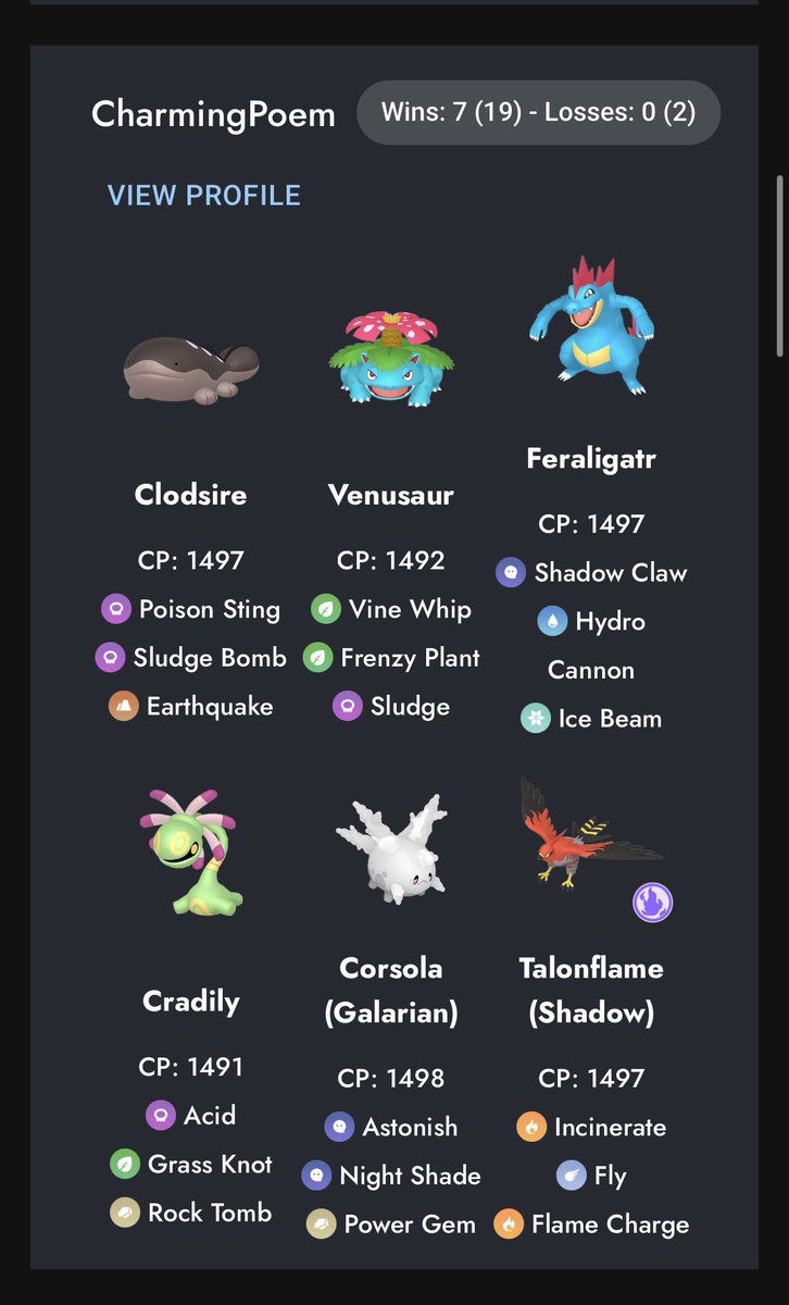 19-2 run in Apc tournament!