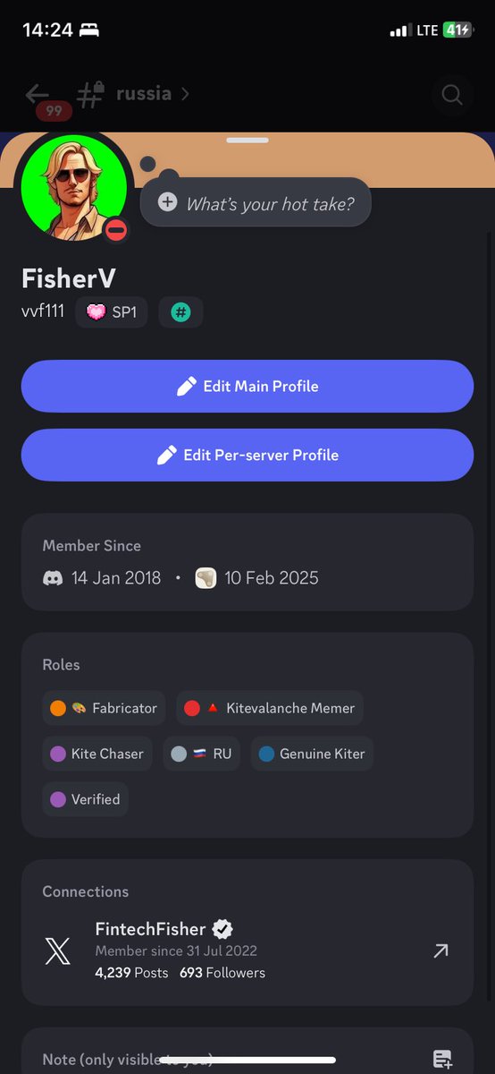 FintechFisher's tweet photo. @m4lkxx @GoKiteAI @Kite_Frens_Eco @KiteAIFDN @Cindyshi0907 @sweet919268 @LinkeysB @Guomin184935 @bc1qDave @0x0xyae @ChiZhangData You're not the only one, I also joined very early, created stickers that are still used on the server, for which I received the role of fabricator. But at the same time, not eligible https://t.co/l1X2H76f1H