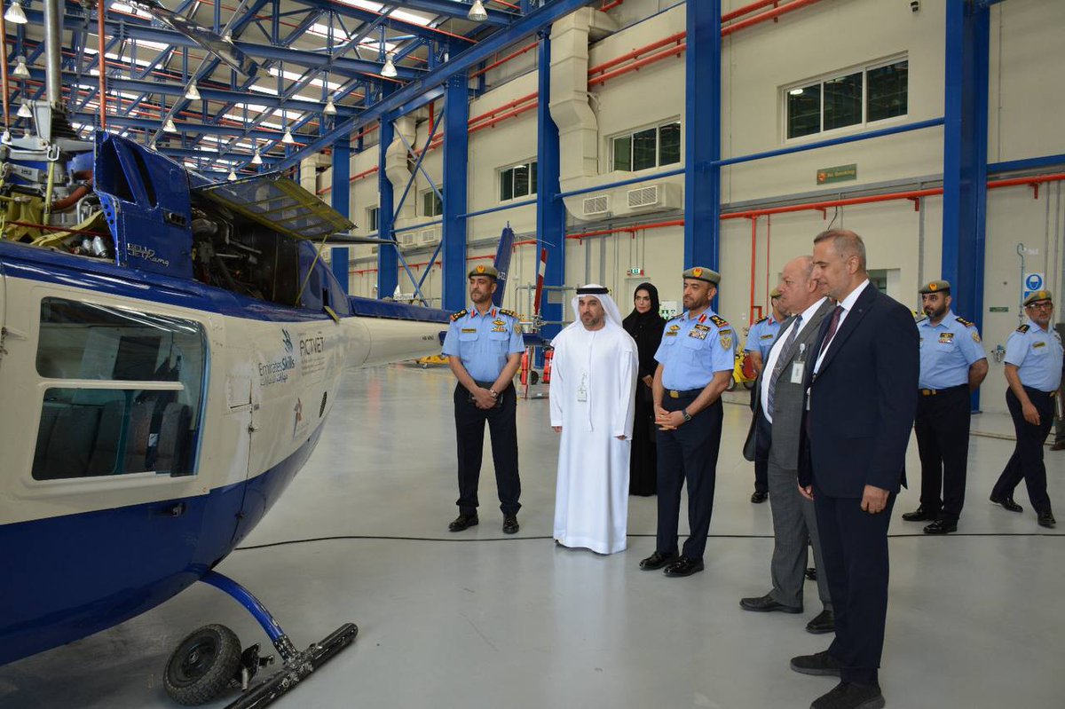 Abu Dhabi Polytechnic was honored to receive 𝗕𝗿𝗶𝗴𝗮𝗱𝗶𝗲𝗿 𝗚𝗲𝗻𝗲𝗿𝗮𝗹 𝗬𝘂𝘀𝘂𝗳 𝗔𝗯𝗱𝘂𝗹𝗹𝗮𝗵 𝗔𝗹 𝗞𝗮𝗮𝗯𝗶, 𝗖𝗼𝗺𝗺𝗮𝗻𝗱𝗲𝗿 𝗼𝗳 𝘁𝗵𝗲 𝗝𝗼𝗶𝗻𝘁 𝗔𝘃𝗶𝗮𝘁𝗶𝗼𝗻, accompanied by a number of officers and officials, during their visit to ACTVET.
#ACTVET #ADPOLY