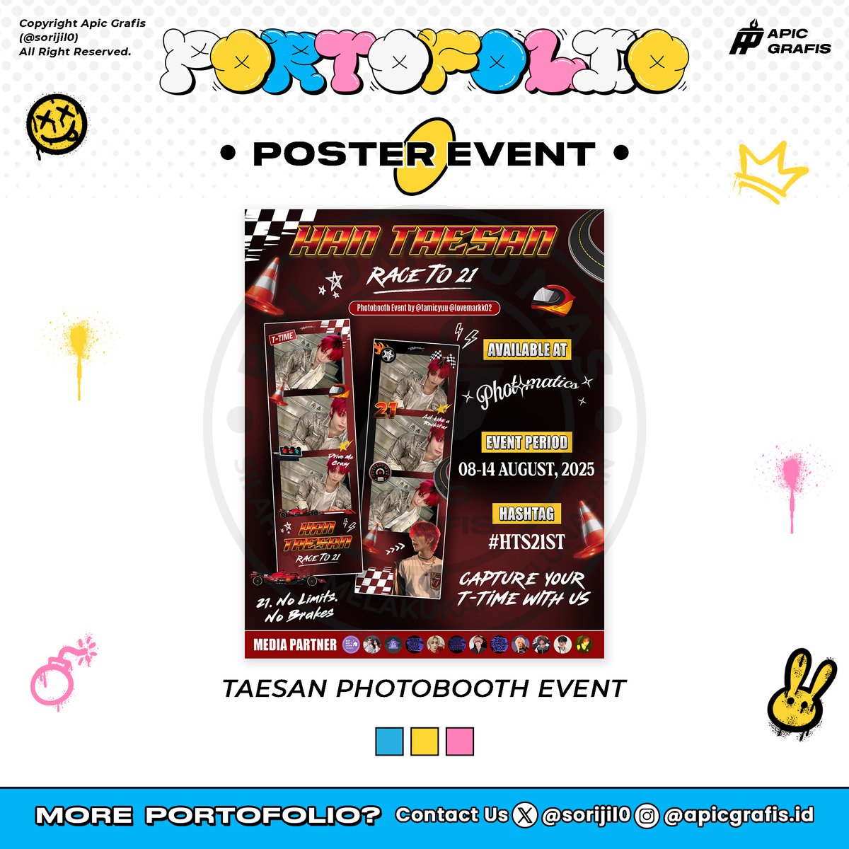 sorijil0's tweet image. PHOTOBOOTH FRAME | by #testinyajilo
________
t. banner poster freebies ads cahol card holder photostrip photobooth cup paper sleeve feed id box ticket pc event kpop kemasan kaos igs hand fan slogan uchiwa fankit kit commis pin design birthday wts wtb
#designcommission #zonauang