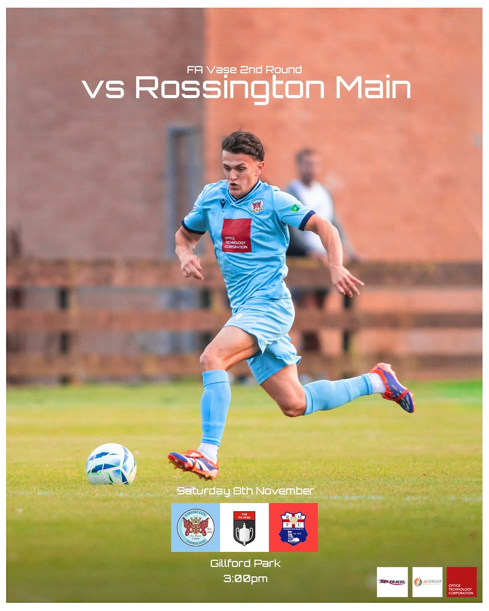 CarlisleCityFC's tweet image. Build up to next week- gates will open 1.30. FA Vase 2nd round. Admission just £6 adults or £4 concessions.  Food from Eagle Snacks