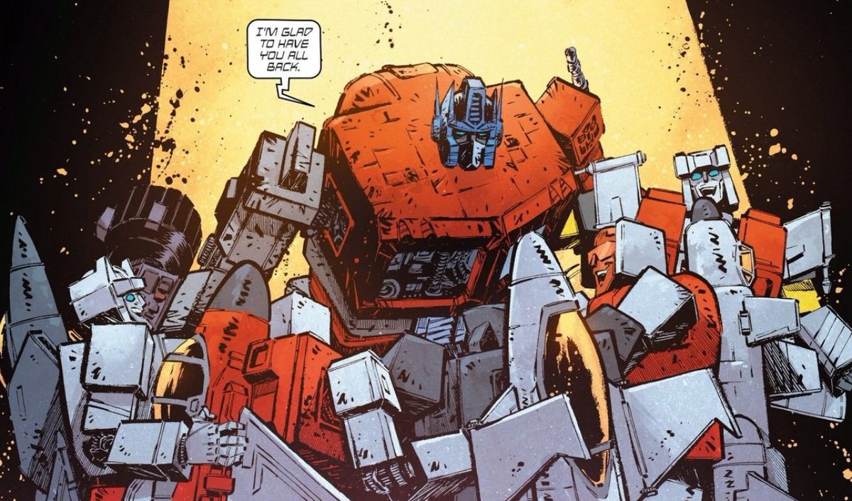 Yellowpiez's tweet image. looking back skybound aerialbot are so cute🥹🥹