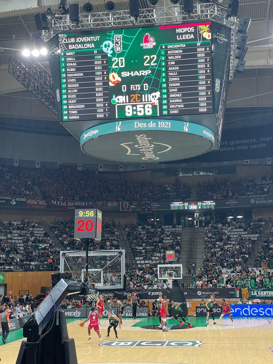 🟢 Día de Olímpic para cubrir el Joventut - Hiopos Lleida

📹: <a href="/mrpauu_/">Pau Garcia</a>