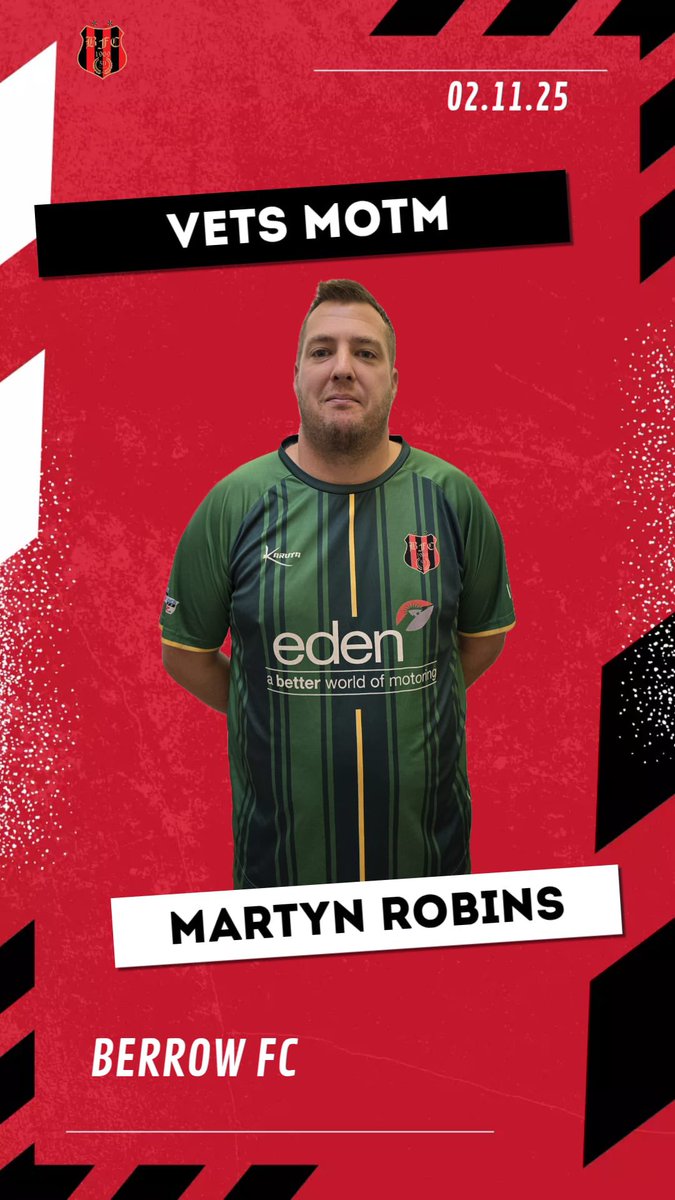 Results 🔴⚫️

The vets were back in action today and had a 0-0 draw with Uphill Castle Vets. Another outing for the boys who were unlucky not to get the win. Well in lads 🔥 

MOTM Martyn Robins 👏 

#UTB 🔴⚫️🔴⚫️