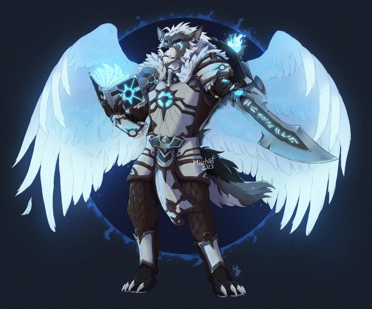 Feral_Mischief's tweet photo. Worgen Lunar paladin c0mm for a client from ko-fi ! 🌕🐺

#warcraft #warcraftart #worldofwarcraft #worgen https://t.co/9ZvxEQqLZy
