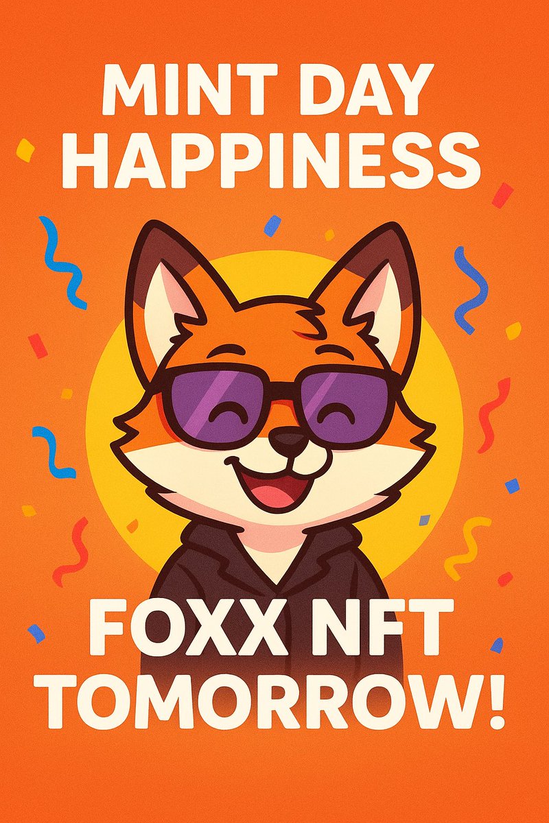 🦊 LOCK IT IN! The final countdown is on.

The <a href="/FOXX_NFT/">FOXX</a> mint goes live in less than 24 hours: November 3, 3PM GMT!

This is your key to the <a href="/FractionAI_xyz/">Fraction AI</a> ecosystem. Set your alarms and don't get left behind. FOMO is real. 🚀