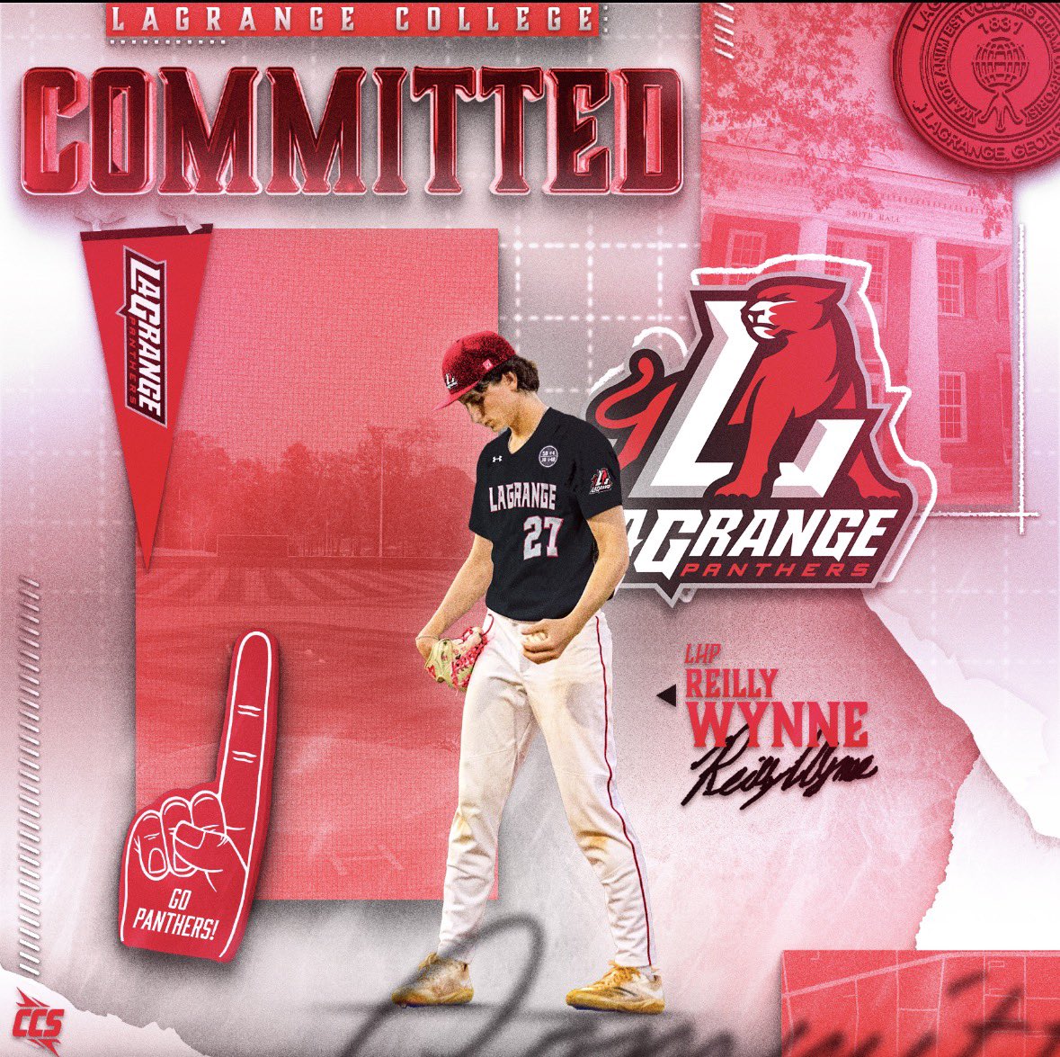 I am excited to announce my commitment to LaGrange College! I want to thank God giving me this opportunity, my family, and all of my coaches along this journey. Can't wait for this next chapter!