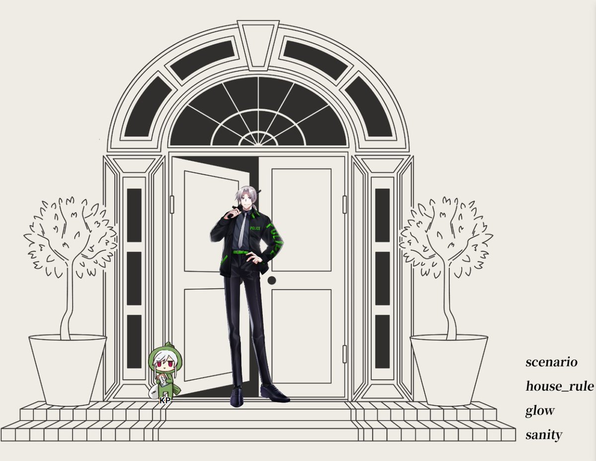 虚白館様作「そして誰かがいなくなった」
KP：稀彦さん
PL：栗田（狩谷　志枝）

END－A
テスプに参加してきました
たのしかった～～～
マスコットに思いを馳せつ
我ながらきっしょい解決方法だったなって思う。

国家の犬をなめないでいただきたいですね。
は～～～～～～～～K9自陣かえってきたよ～