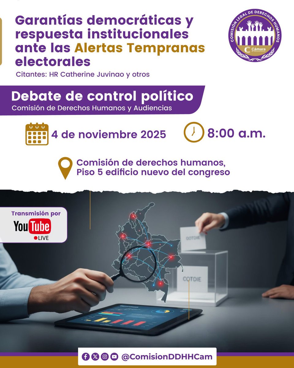 Comisión Derechos Humanos tweet media