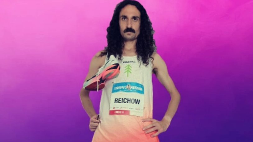 Frank Zapp...Joel Reichow the 1st US runner at #NYCM