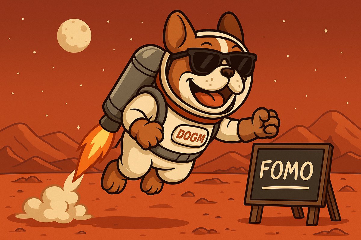 dogm_dogsonmars's tweet image. Our dogs just equipped their jetpacks — destination: Mars #Airdrop Zone 🪐

25% of $DOGM supply =airdrop 🚀
No VC. No private sale. Just bark, engage &amp;amp; fly high on.
#BSC #Crypto #AirdropCrypto