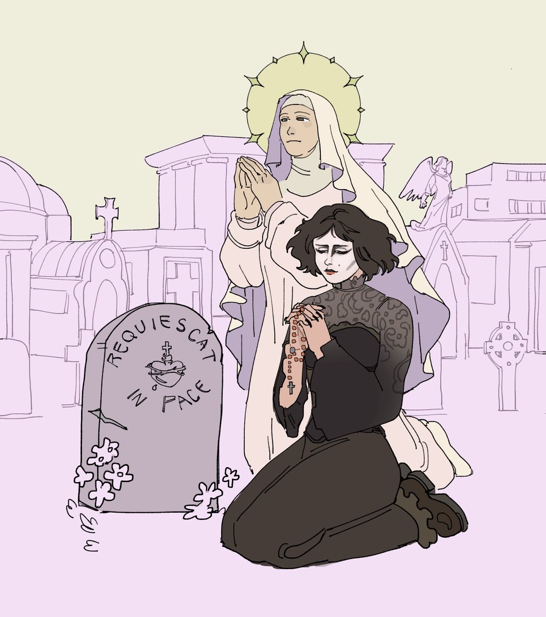 toffee_32's tweet image. hope you have a solemn All Souls day.