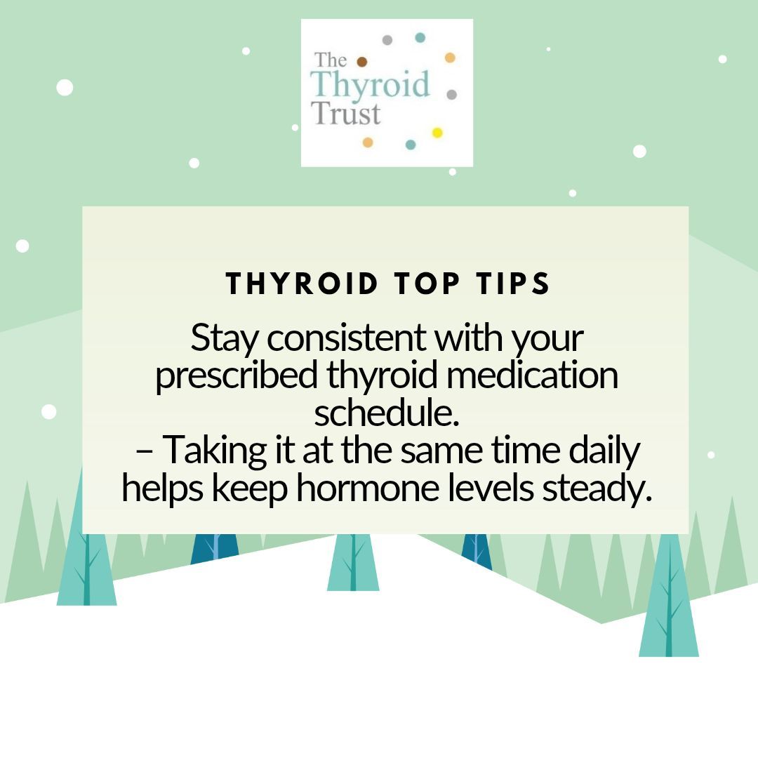 #Talk Thyroid
Learn More here: thyroidtrust.org