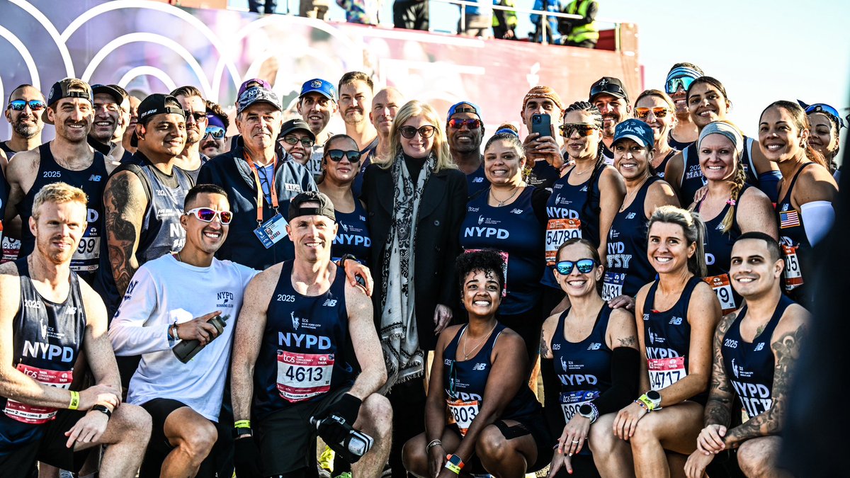NYPDPC's tweet image. Good luck to everyone running the New York City marathon today, especially the members of the NYPD who have been training for months.

As always, the full force of the NYPD is out today to ensure that all the runners and spectators can enjoy this incredible day safely.
