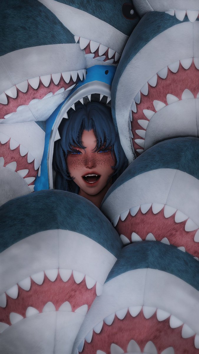 Colonel, I’m surrounded… by sharks.