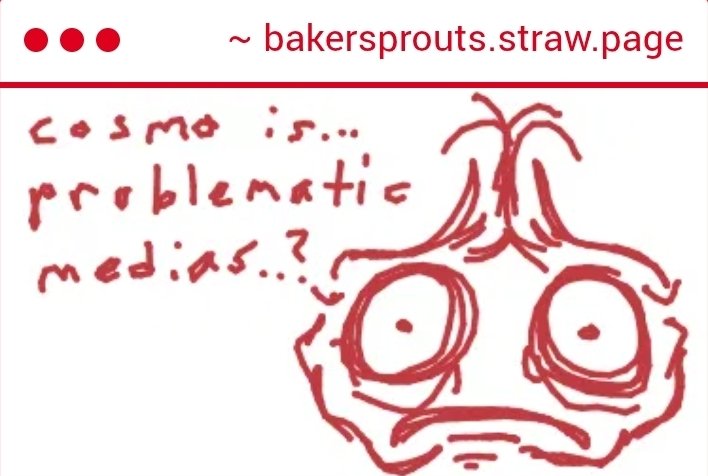 seedly_sprout's tweet image. What??? Cosmo isn&apos;t problematic in any form...this sentence doesn&apos;t even make sense.

I love this sm thank u for this//