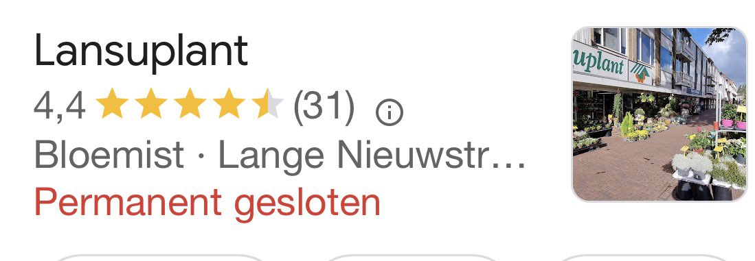 Lansuplant Lange Nieuwstraat… permanent gesloten 😲 #IJmuiden