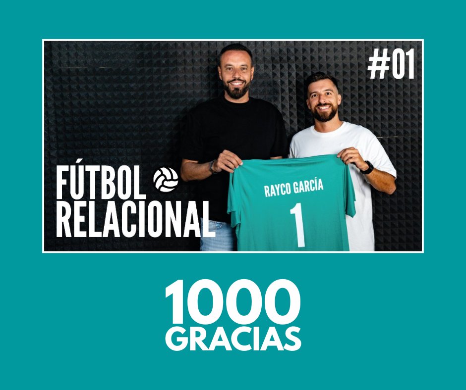 Apenas una semana después del estreno, hemos alcanzado la cifra de 1K de visualizaciones en el primer episodio del podcast. ¡Muchas gracias por el apoyo!

▶️ youtu.be/IvVTS3LSiGY