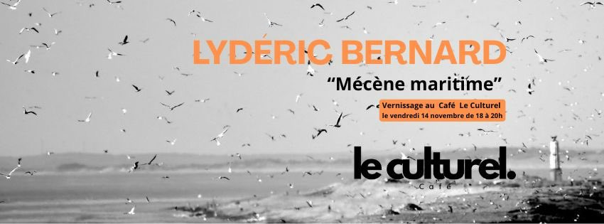 CafeLeCulturel's tweet image. 𝗜𝗻𝘃𝗶𝘁𝗮𝘁𝗶𝗼𝗻 𝗮𝘂 𝘃𝗲𝗿𝗻𝗶𝘀𝘀𝗮𝗴𝗲 𝗱𝗲 𝗟𝘆𝗱𝗲́𝗿𝗶𝗰 𝗕𝗲𝗿𝗻𝗮𝗿𝗱 :  Exposition « Mécène maritime », le vendredi 14 novembre dès 18h au Café Le Culturel à Hautmont. #Avesnois
