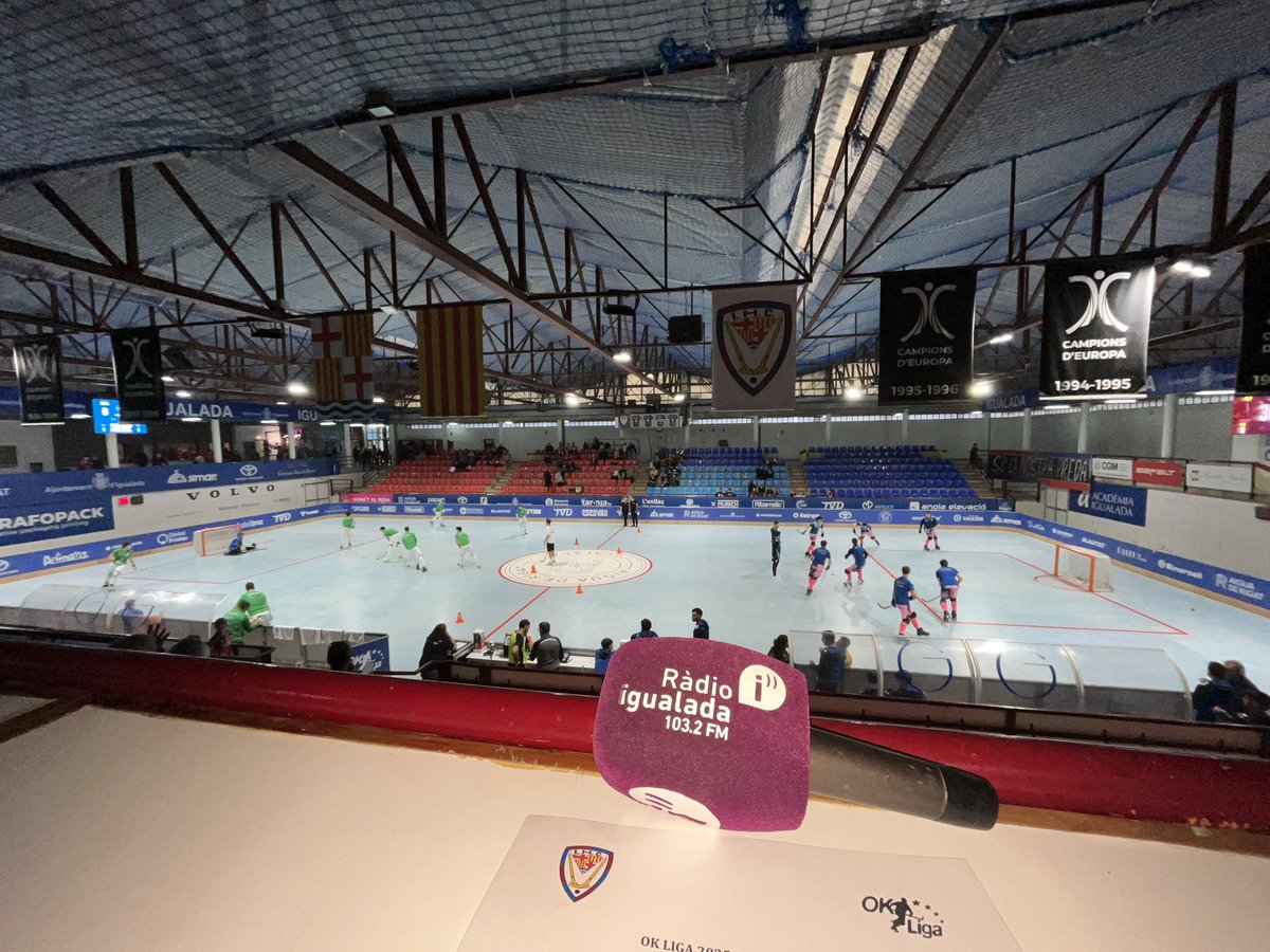 Ja a Les Comes! <a href="/RadioIgualada/">Ràdio Igualada • 103.2</a> 

A partir de les 17:50, PARTIDÀS:

<a href="/IgualadaHC/">Igualada Hoquei Club</a> 🆚 <a href="/hcliceo/">Hockey Club Liceo</a> 

Amb convidat de luxe: <a href="/tonbaliu8/">Ton Baliu Piqué 🎗</a> 

Us hi esperem!

📻 103.2
🛜 radioigualada.cat

Som-hi equip! 💙❤️