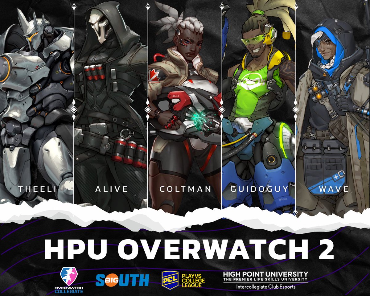 MEET THE TEAM: HPU OVERWATCH 2 PURPLE
TheEli
Alive
Coltman
GuidoGuy
Wave
#hpuesports #panthersesports