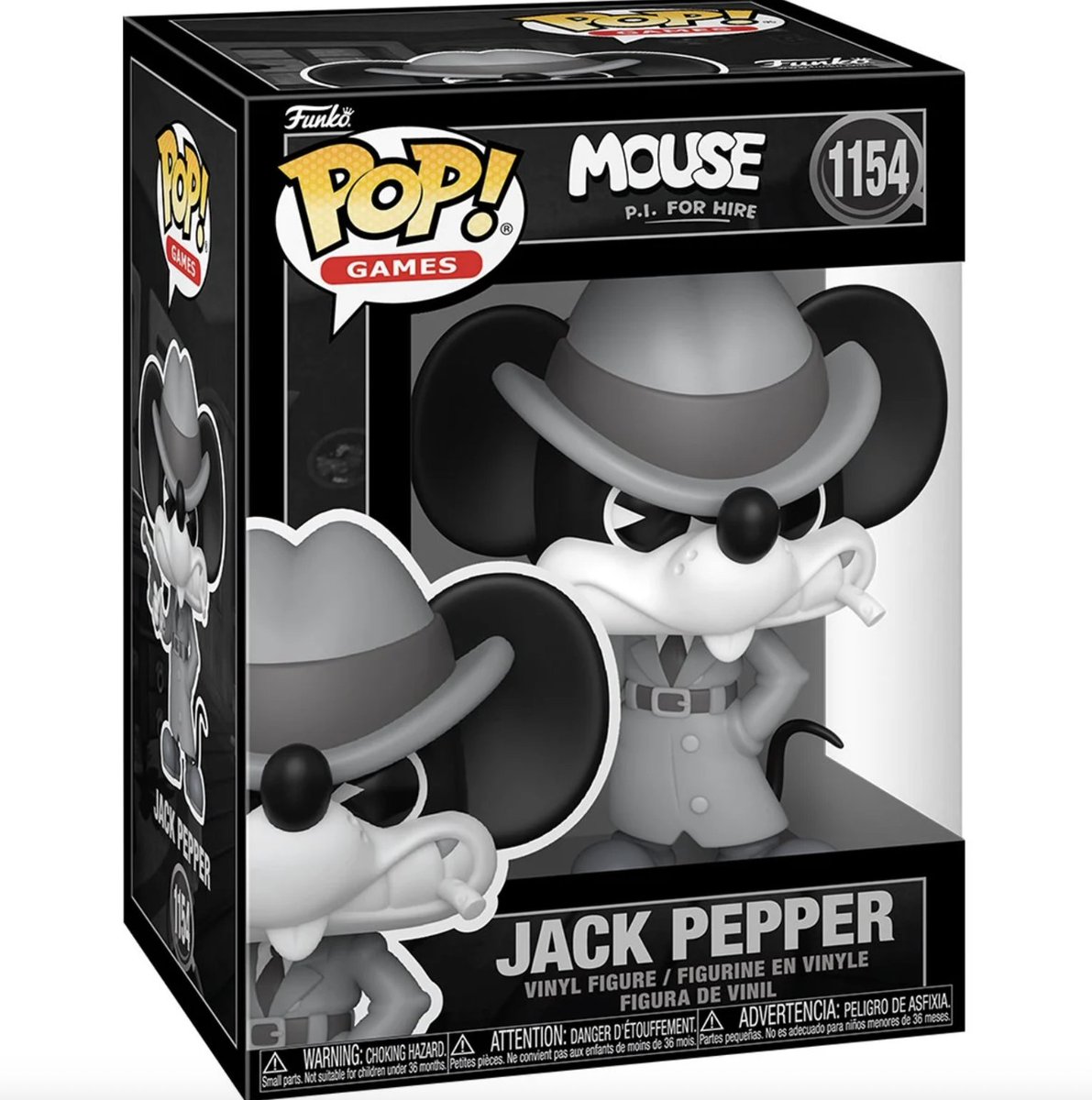 eticketnews's tweet image. NOW AVAILABLE: New Mouse Pi: For Hire Jack Pepper Funko Pop! Vinyl Figure #1154!
(ORDER LINK IN BIO/BELOW!)

#FunkoPop #JackPepper #MousePiForHire #VinylFigure #CollectorsItem

entertainmentearth.com/product/mouse-…