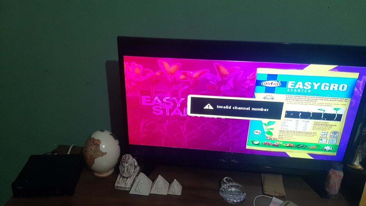 antwern's tweet photo. @GOtvKenya_ The response I get when I select channel 66 is as you can see, " Invalid channel numbr" https://t.co/S64bCJXSaY