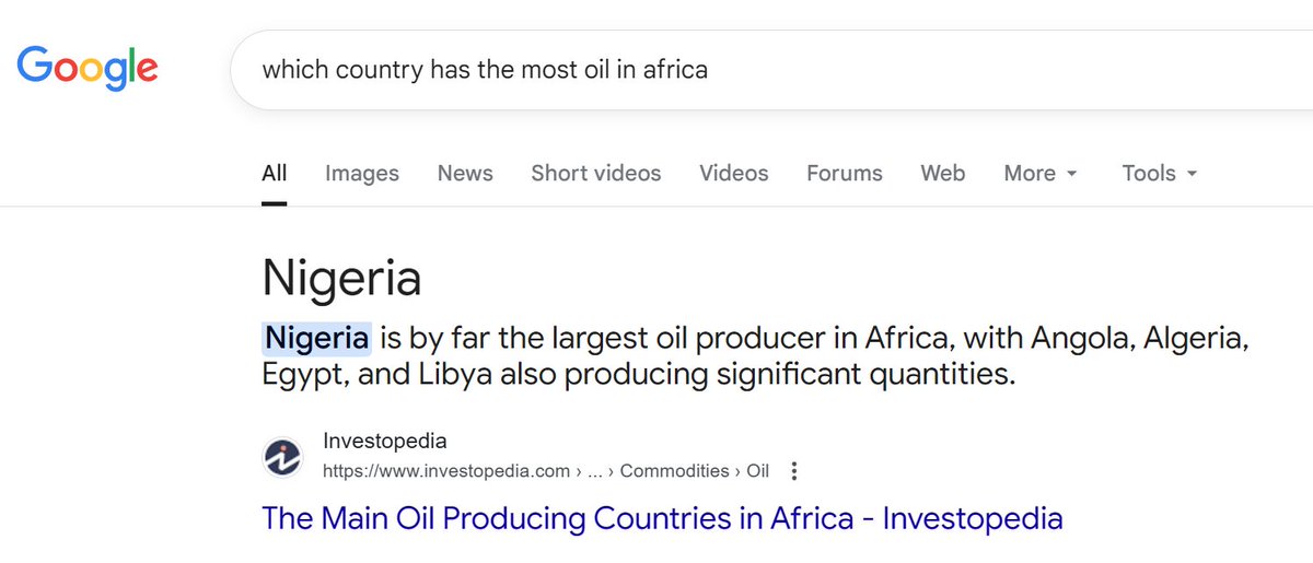 thatdayin1992's tweet photo. Trump has said that he would invade Nigeria because Christians are supposedly being killed there. 

Would it surprise you if I told you that Nigeria is also the number one oil producer in Africa? https://t.co/zKrJpdZTe4