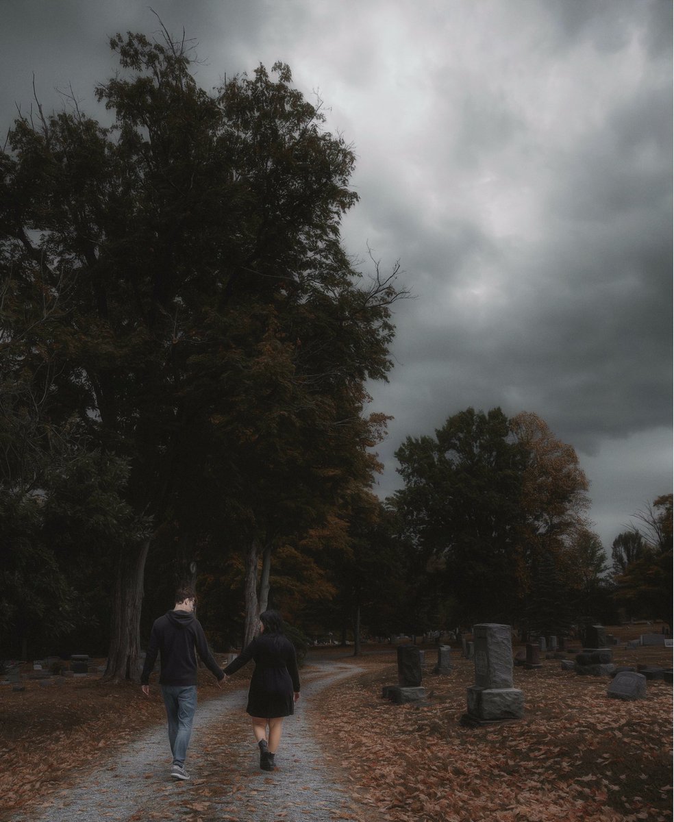 Celebrated 1 year of marriage with my best friend on Halloween 🖤🪦🎃🥀