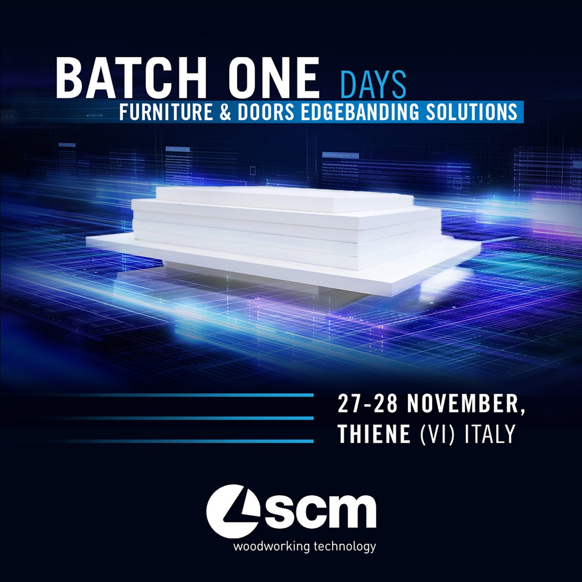 Added to our news pages: "SCM unveils its new exclusive solutions for 'Batch One' edgebanding" <a href="/SCMGroup/">Scm Group</a> . pawprintuk.co.uk/news2958.htm