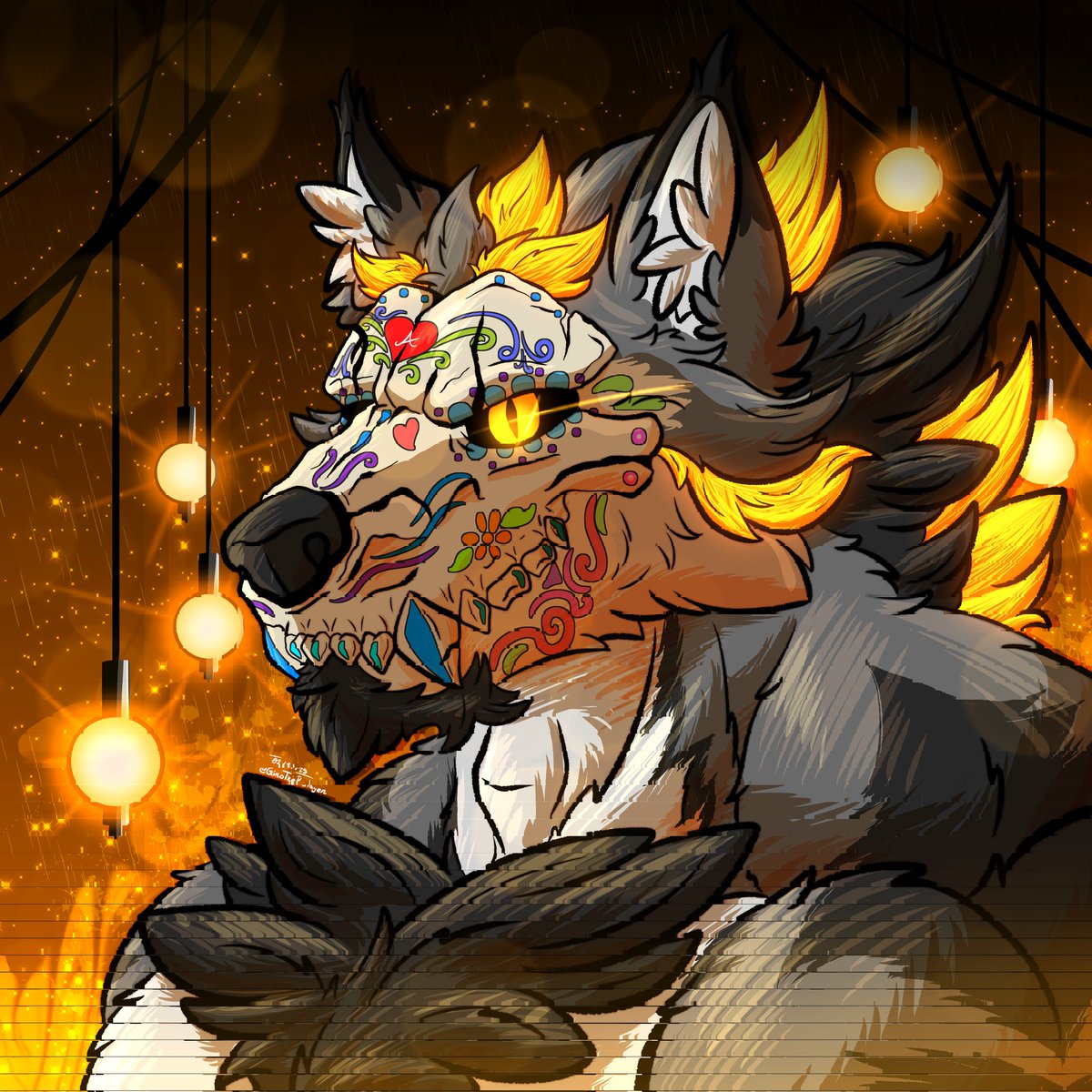 Happy Día de Muertos everyone! For everyone who's no longer here with us, may they rest in peace and happy in our memories and thoughts. 🧡