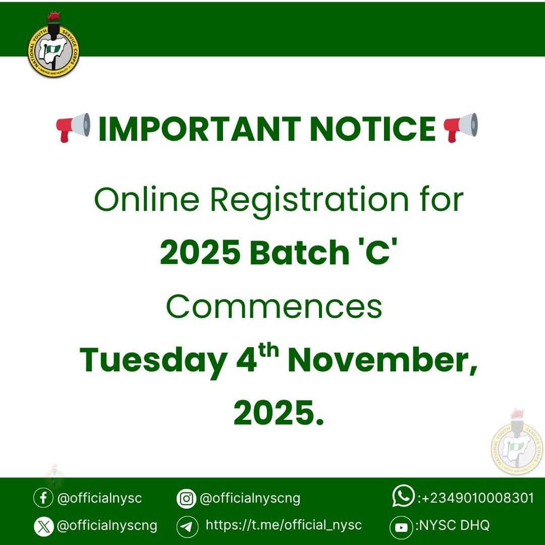 Attention, PCMs

Starting from tomorrow, Institutions’ SAOs will be in Abuja to submit the hard copies of the Senate List.

You’ll be able to check your name online before registration begins.

Get ready 

it’s going to be a busy and exciting week💪

Stay hydrated, because this