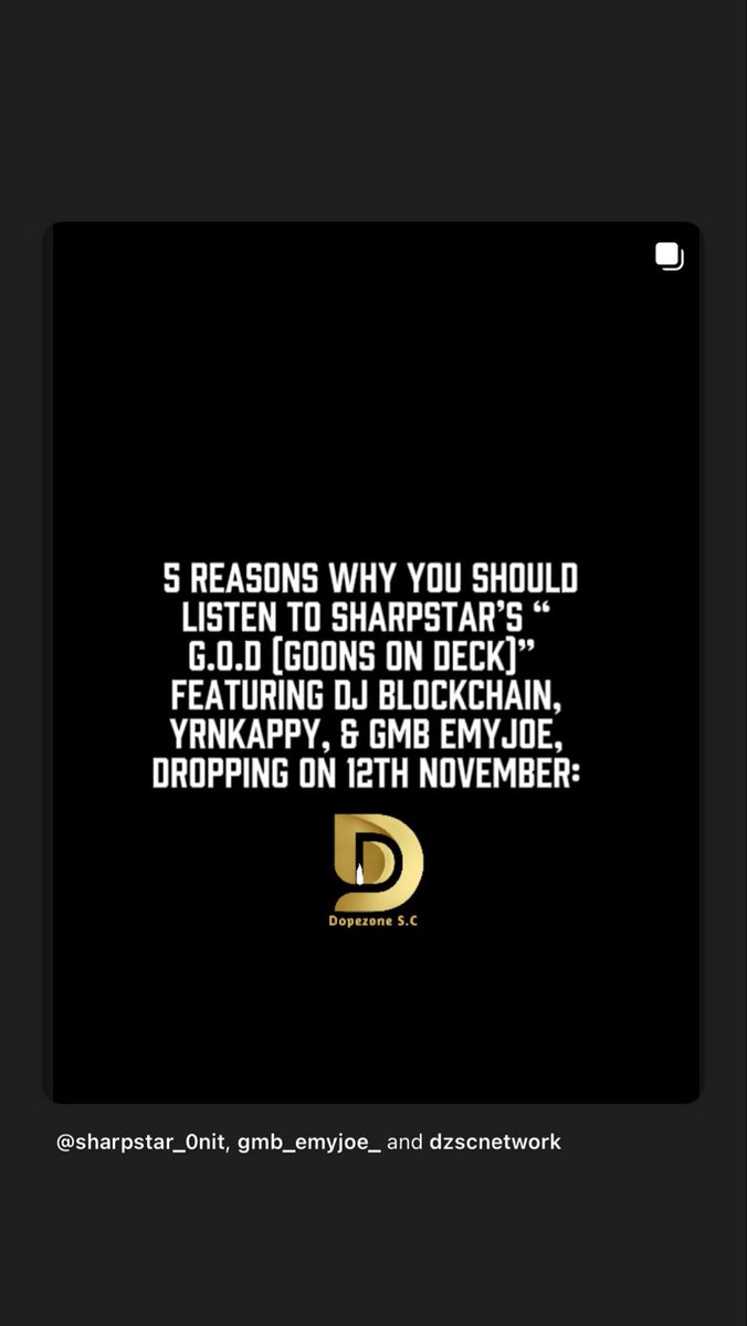 DZSCnetwork's tweet image. 5 Reason you should listen to G.O.D