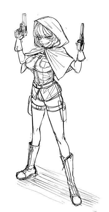 唐突に思いついたらくがき 