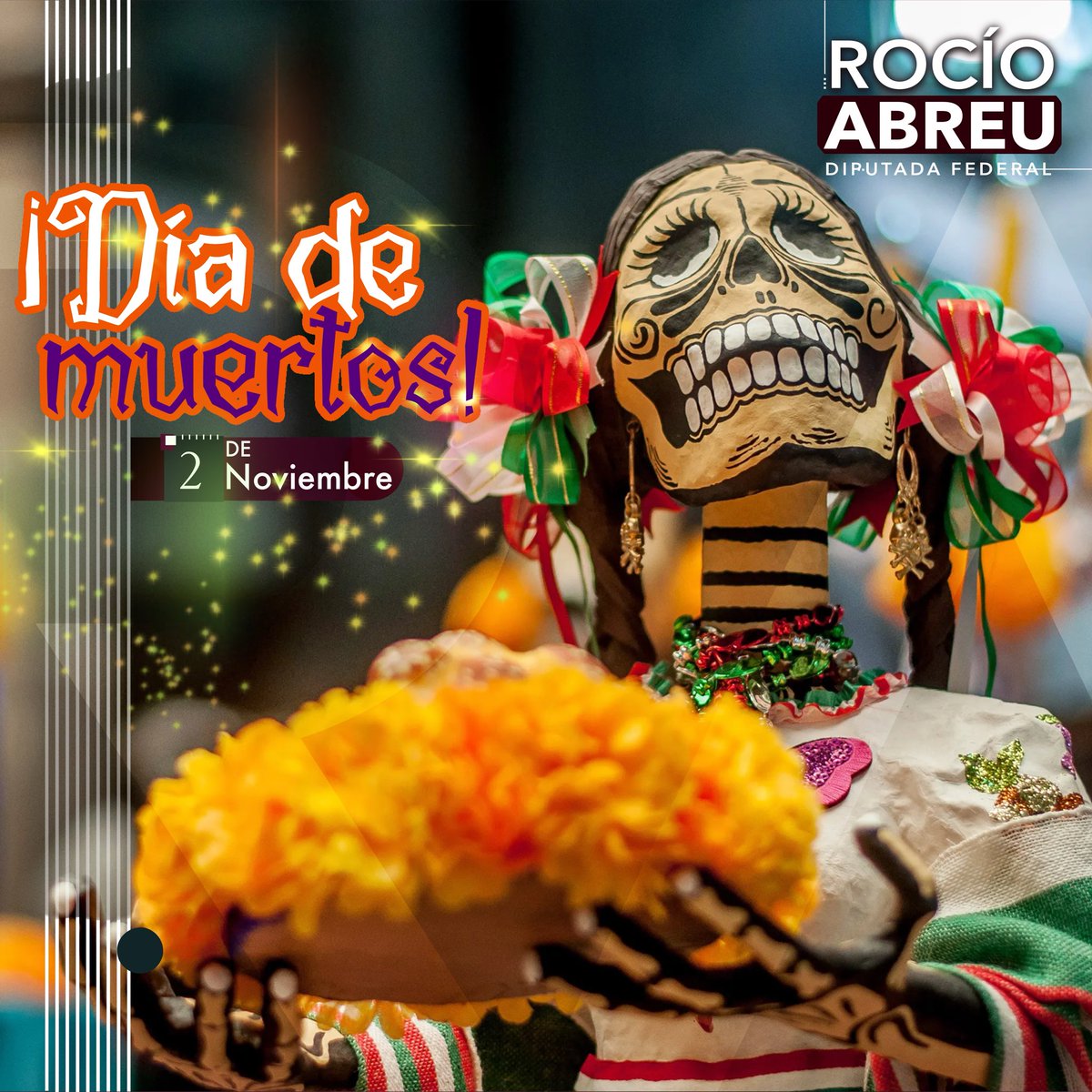 ✨💀 En este Día de Muertos recordamos con cariño y gratitud a quienes marcaron nuestras vidas. Su memoria sigue viva en nuestros corazones y en las tradiciones que nos unen como pueblo. 🌼🕯️