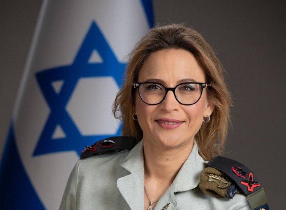 AdameMedia's tweet photo. BIG BREAKING: 🚨 🇮🇱

Israeli Military Major General Yifat Tomar-Yerushalmi is missing with some reports saying she has committed suicide, after being FIRED for LEAKING a video showing Israeli soldiers raping a Palestinian prisoner – Sky News

What kind of scum society is this where rapists become TV celebrities and those who fight against rape are fired and hounded until they kiII themselves?
