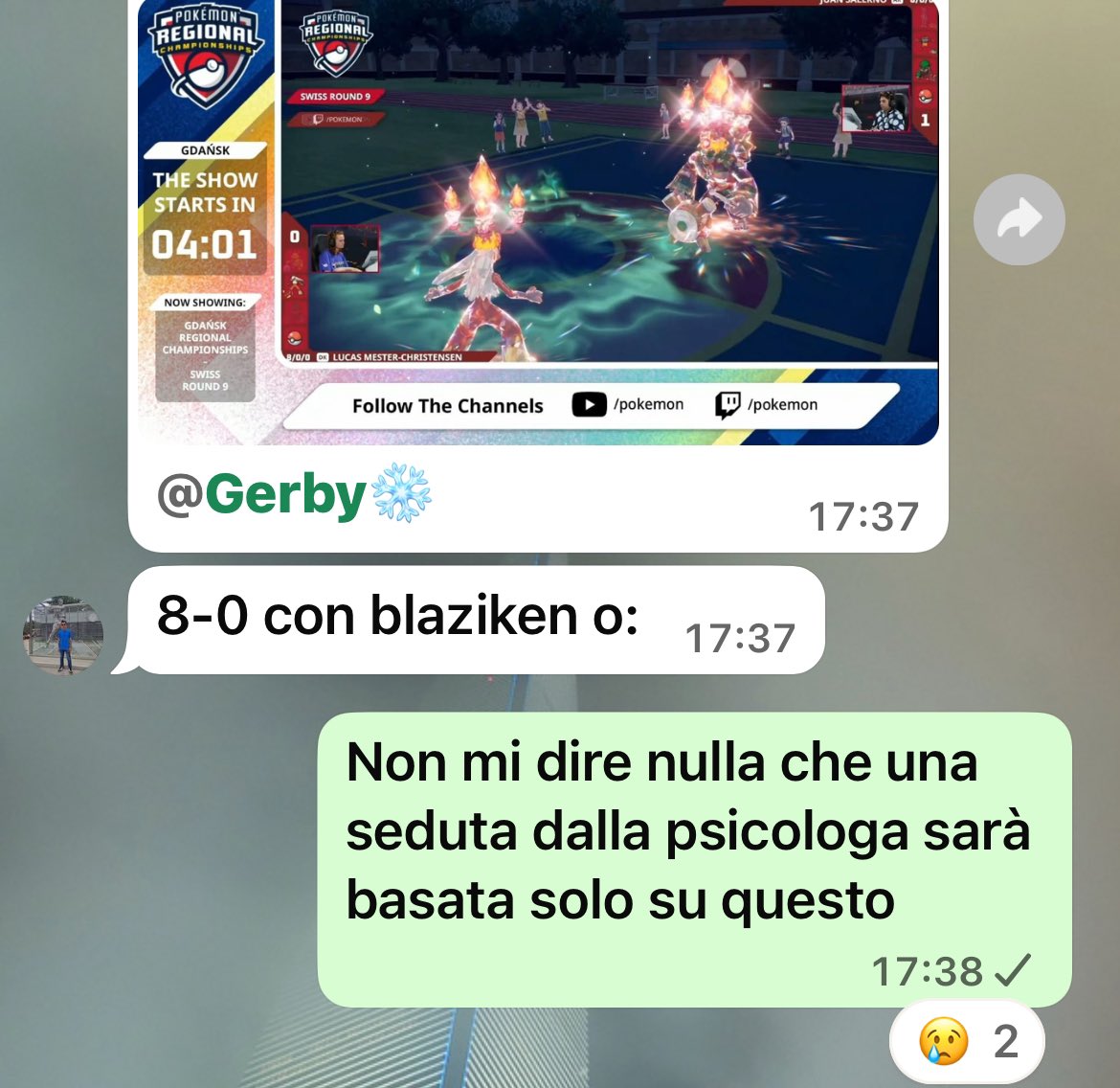 Unico post fattibile dopo Danzica… (giocavo lo stesso team)