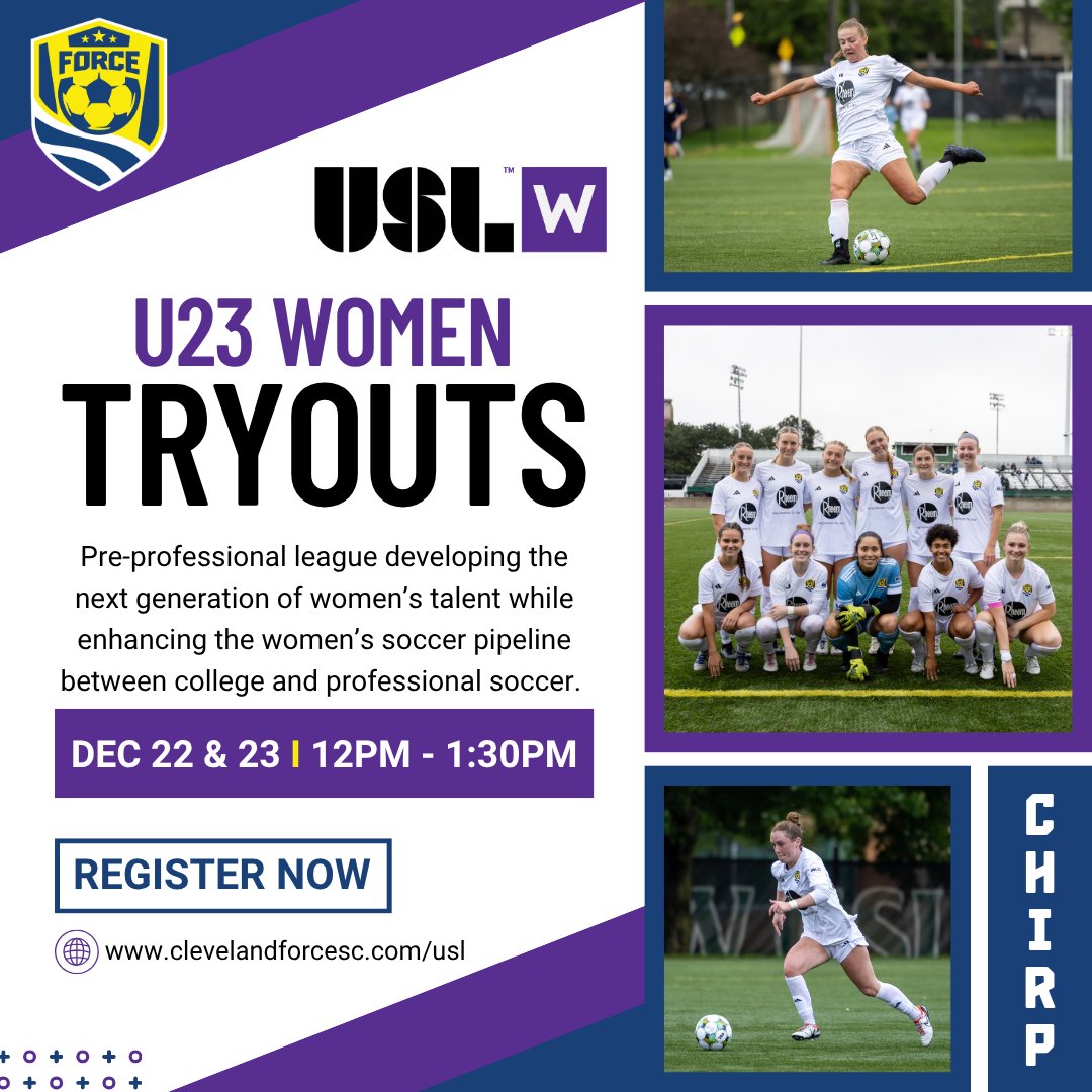 Cleveland Force USL tweet media