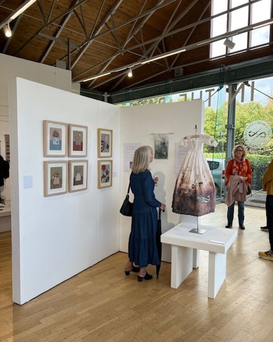 T H A N K  Y O U 
For all of your support of our recent exhibition Unfolding Welsh Textiles: Past &amp; Present.

It has been been so inspiring to see the makers interpretations of the work they originally saw <a href="/museumwales/">Museum Wales</a> St Fagans.

#welshtextileexhibition #pastandpresent