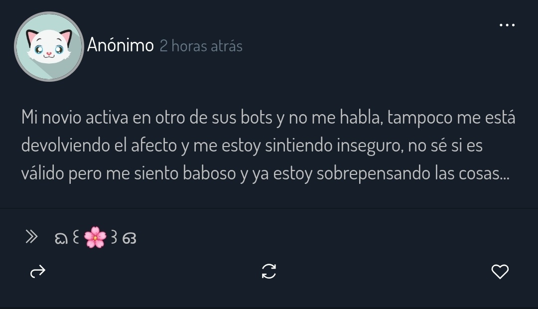 teatimecf's tweet image. 🪷 :  deberías hablar con él al respecto y de como te hace sentir para poder entre ambos cambiar la situación florecita. si luego de hablar las cosas no quiere cambiar o al hablar mantiene su postura de no devolver el afecto creo que lo mejor es que sigas con tu vida sin él...