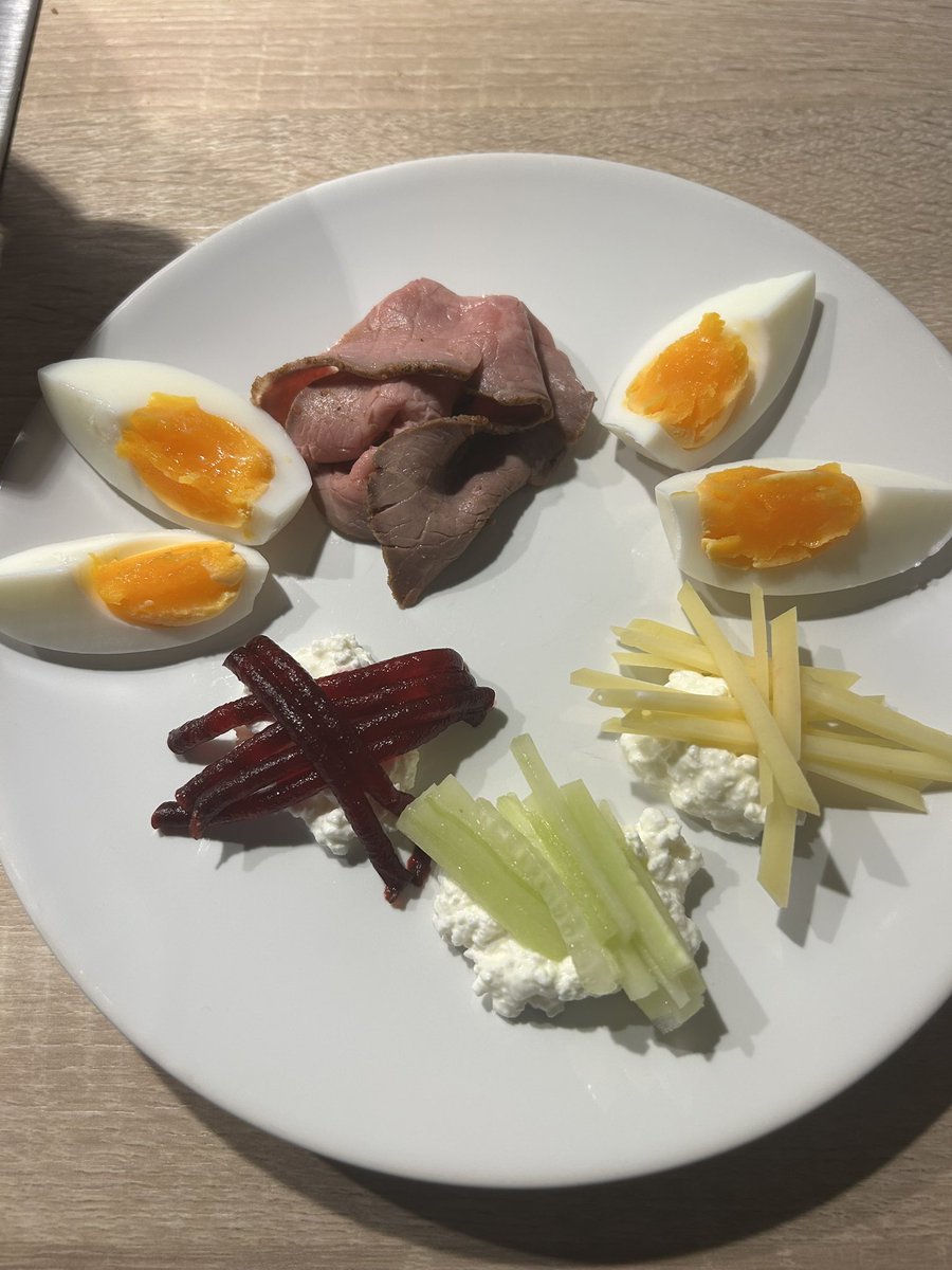 #Wochenendei #Sonntagsei
Heute mit Hüttenkäse, Rote Bete, Gurke, Käse und Roastbeef!! 😍
#Twitterrudel
<a href="/MilchSchnitte2/">Milch Schnitte</a> <a href="/mav_cologne/">Eric Hoch</a> <a href="/Figo_NRW/">Figo der Zauberhund (Minister f Streitschlichtung)</a> <a href="/Jule20131/">Jule2013 🐕🐈💚🌻🇺🇦🇮🇱🎗️</a> <a href="/SiriwhoSiriwho1/">ElliPirelli🐾</a> <a href="/GlitzerflauschV/">VidaGlitzerflausch </a>
