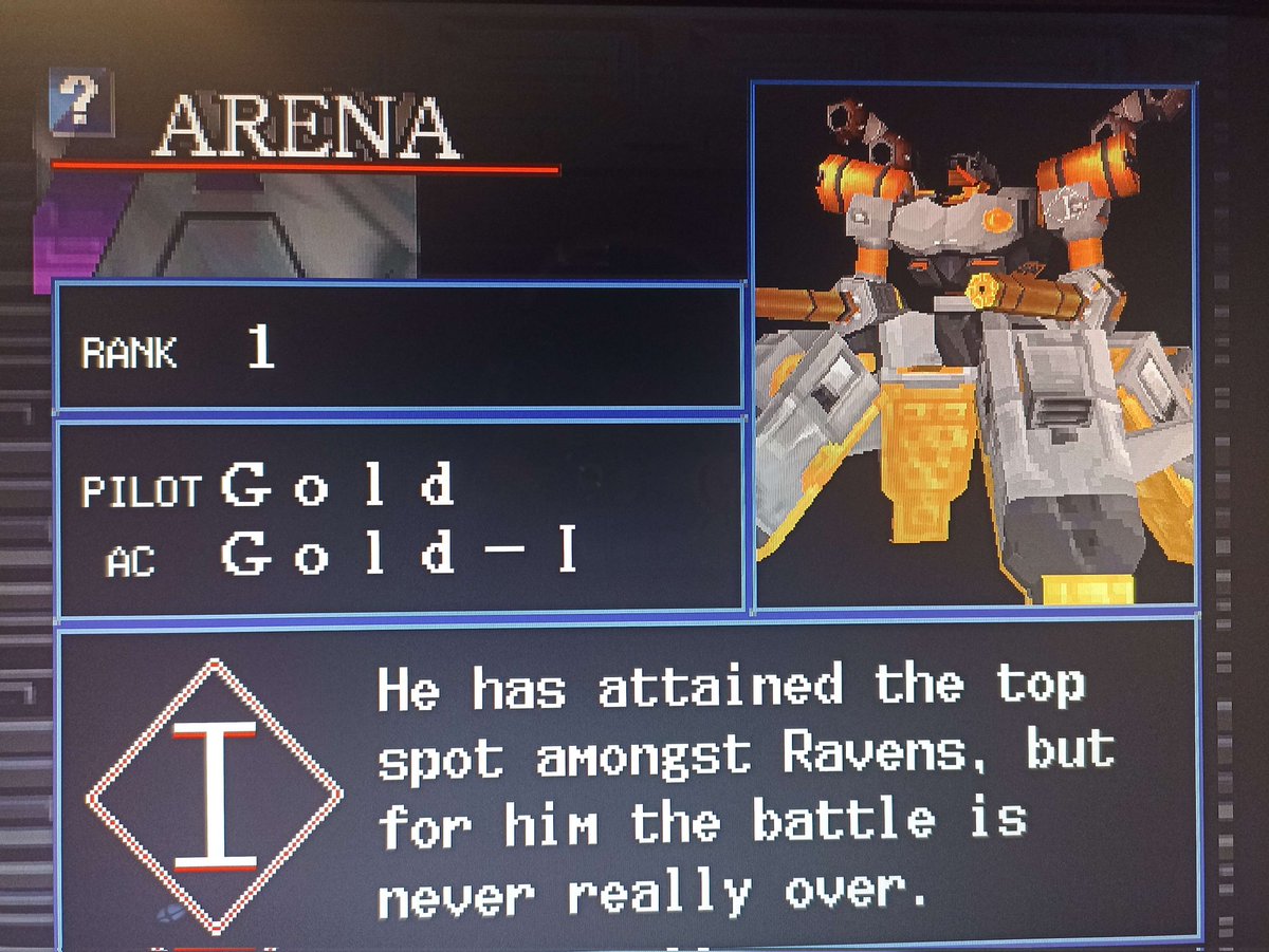 GoldCipher50's tweet image. I LOVE ARMORED CORE